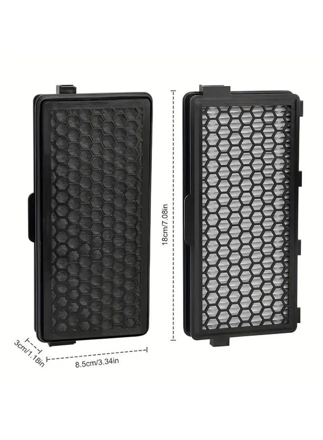 قطعتان من فلاتر مكنسة ميلة البديلة المتوافقة مع سلسلة Complete C3 وC2 وCompact وC1 وC2 S. - Image 3